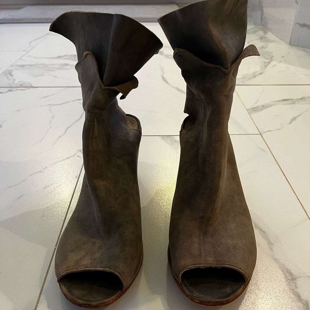 Free People Golden Road Bootie